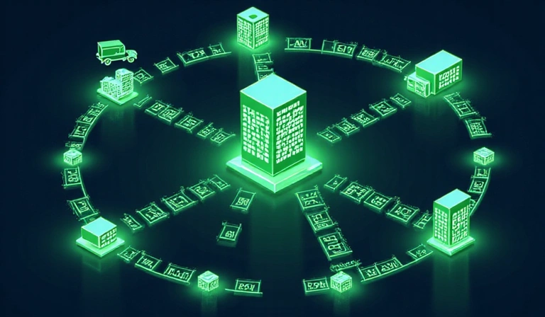 Secure data sharing concept with encrypted connections between entities